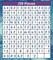 Carson Dellosa 219-Piece Galaxy Cutout Letters, 4" Marble and Gold Dot Upper and Lowercase Alphabet, Numbers, Punctuation, and Symbols for Bulletin Board, Posterboard, Party, and Classroom Decor